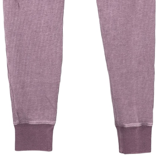 Zyia Joggers Small NWT High Rise Thermal Waffle Knit Pull On Slim Casual Pants - Picture 7 of 8